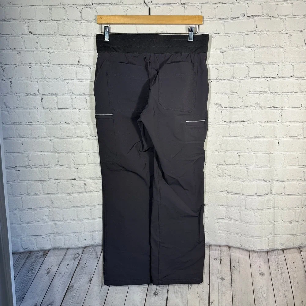 Duluth Trading Co Black Hills Water Repellent Cargo Pants Gray Womens 6x29 34713 - Picture 6 of 9